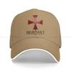 Knights Templar Multicolor Hat Peaked Men's Cap Templar DEUS VULT Personalized Visor Protection Hats