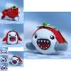 Adorable Plush Shark Keychain Soft Toy Ocean Animal Doll Cute Bag Charm 12cm