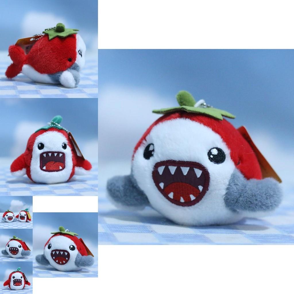 Adorable Plush Shark Keychain Soft Toy Ocean Animal Doll Cute Bag Charm 12cm