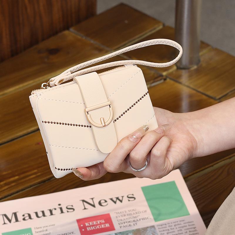 Kurzes Portemonnaie Nische Damenmode Münze College-Stil Studentin Damen Münzbörse