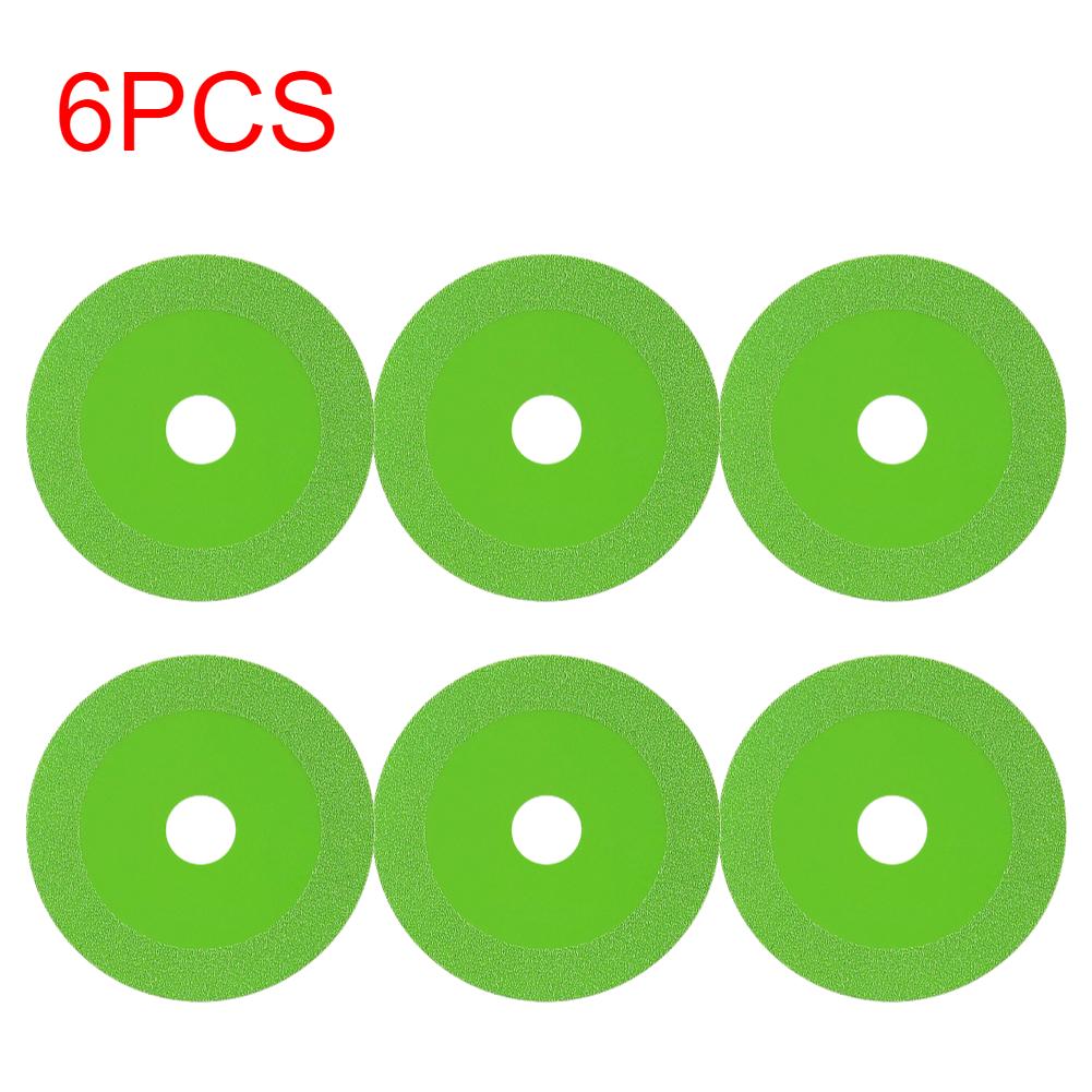 2-25pcs Glass Cutting Disc 100mm Ultra-thin Saw Blade Jade Crystal Wine Bottles Grinding Chamfering Cutting Blade Glass Cutting