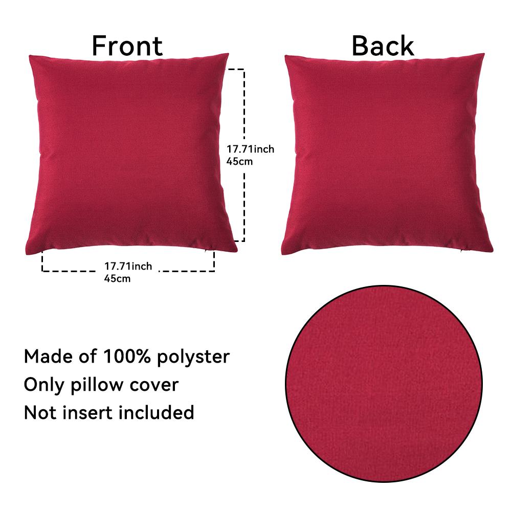 1PC Bestseller Series Red Cushion Cover Plaid Stripe Back Pillowcase Office Hotel Homestay Decor Christmas Decoration Nuan Series