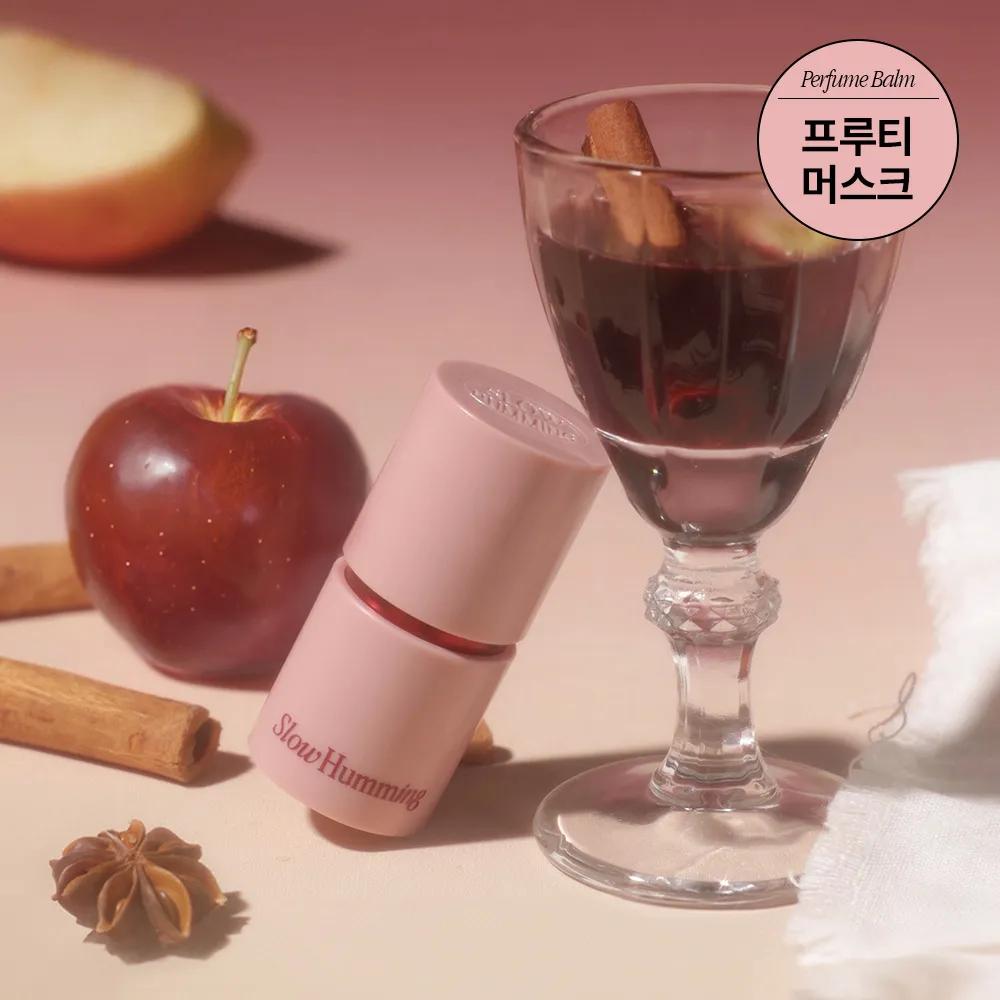 [Fruitynouri] Slow Humming Relief Perfume Balm Apple Vin Chaud 6.5g