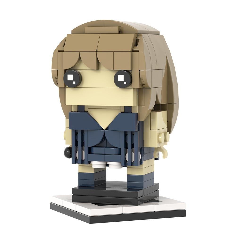 MOOXI Taylor MOC Steine The Eras Tour Modell Bausteine Berühmte Sängerin Taylor LG1015 Actionfiguren Set Erwachsene Kinderspielzeug Geschenk