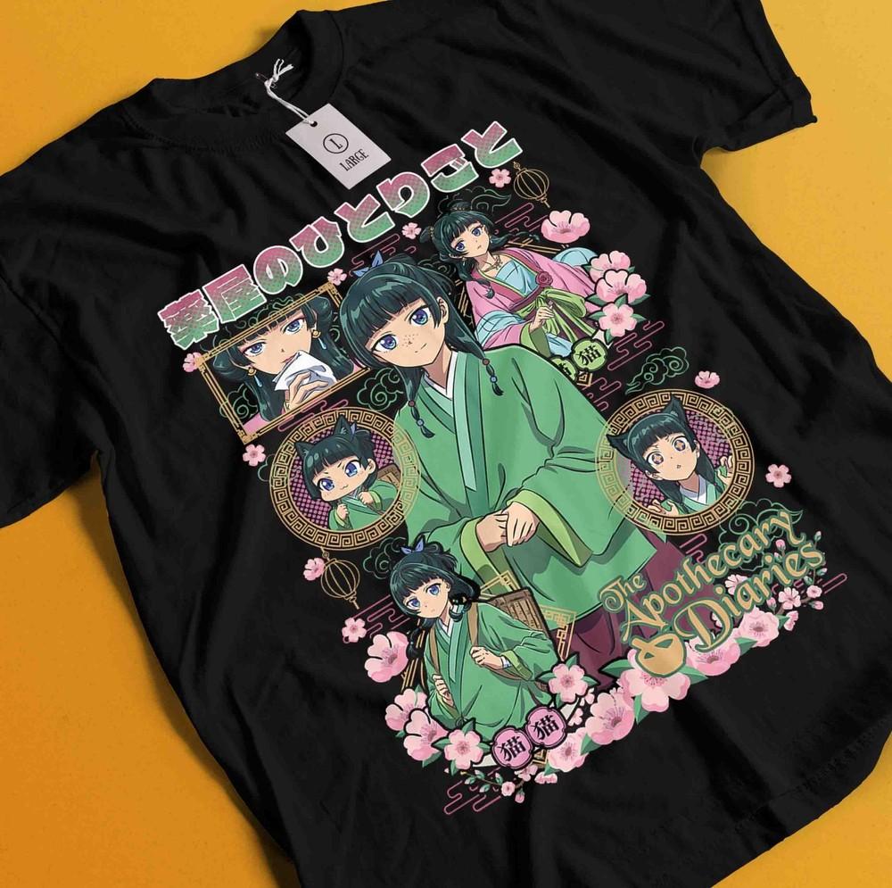 

The Apothecary Diaries Shirt Gyokuyou Lihua Tshirt Maomao T-Shirt Jinshi Tee XL