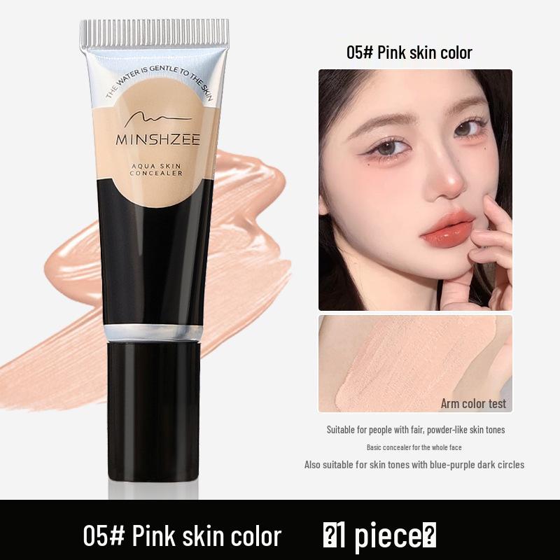 Mingxi Zhi Liquid Concealer: Non-caking, perfect for acne scars, spots, dark circles, and color correction. Ideal for women.