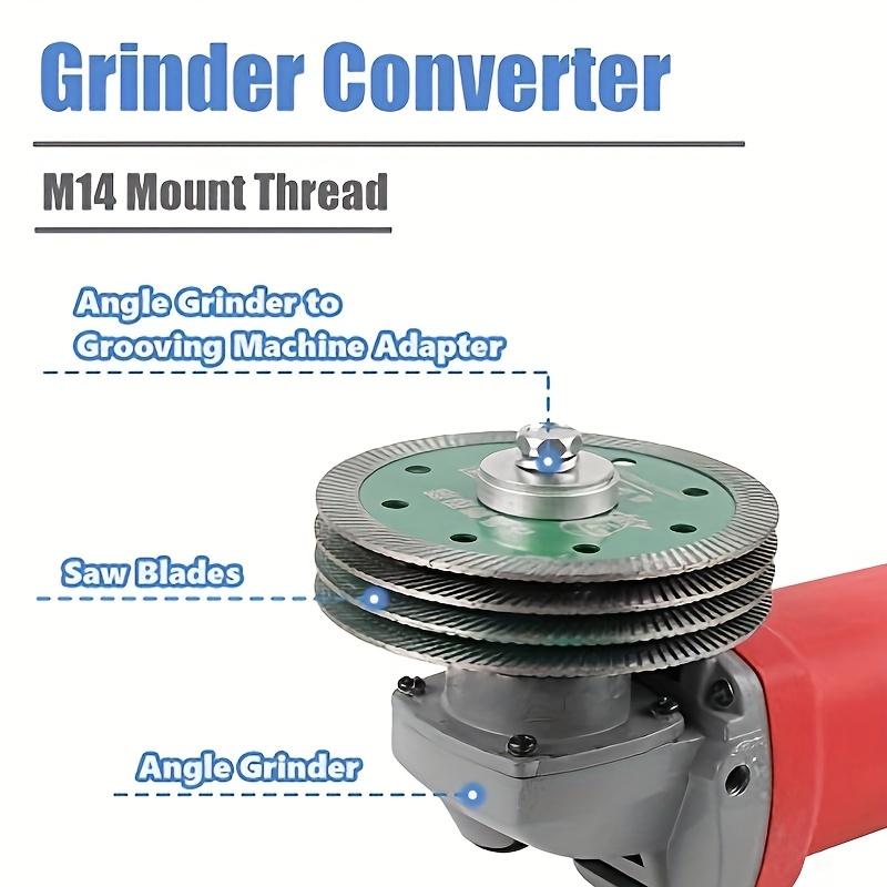 100/150 To Groove Cutter Conversion Adapter Multi-Function Blade for Slotting