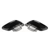 Pair Chrome Black Exhaust Muffler Tips Set End Pipe Trim Fit for X5 G05 M Sport 2019+