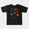 Boys Girls Soft Cotton Graphic Tees Mortal Kombat 2021 T-shirt Breathable Daily School Wear Kids T-Shirts