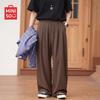 Men's Ice Silk Straight Casual Pants