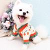 Dog Clothes Winter Pet Dog Knitted Sweater Cherry Print Soft Fashion Coverall for Dog Chihuahua Clothing Warm Dog Cardigan Coat