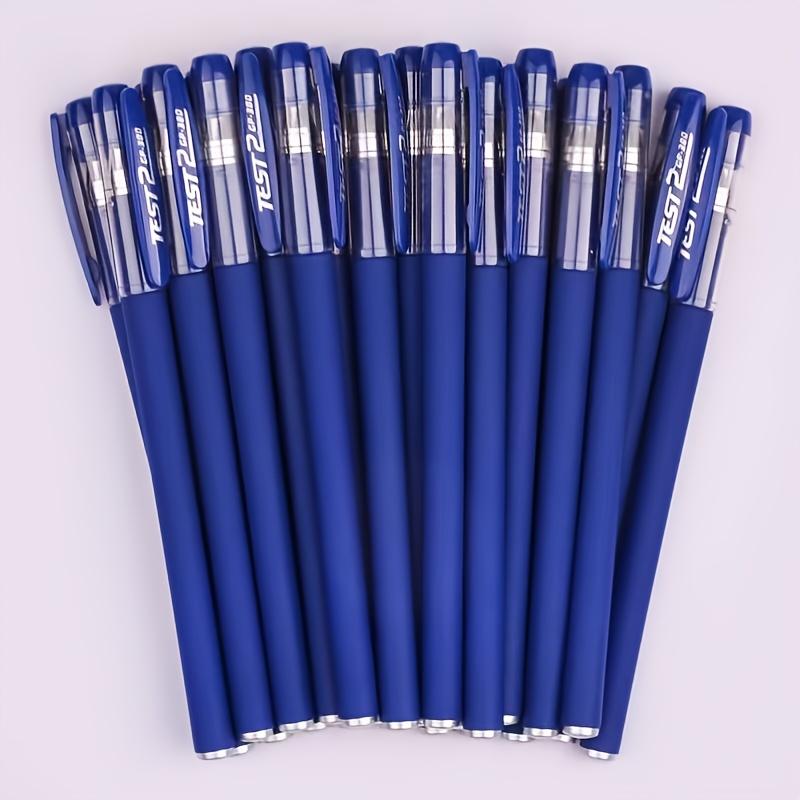 

10-компонентна гелева ручка Студенти чистять іспит, щоб навчитися Водна основа Bullet Signature Carbon Pen 10pcs чорний