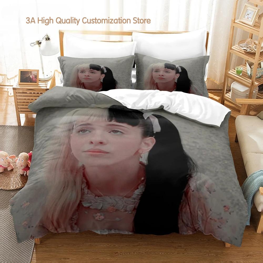 Melanie Martinez Merch Bedding Set Single Twin Full Queen King Size Bed Set Aldult Bedroom Duvetcover Sets Bed Sheet Set Cxg