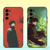 M-Megumi F-Fushiguro Phone Case Black Silicone Soft For Samsung S25,S24,S21,S22,S23,S30,Ultra,S20,Plus,Fe,Lite