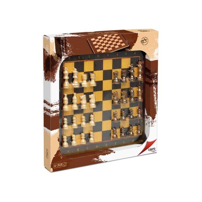 Mulan Cosmetic Brettspiel - Cayro - Schachspiel - Nachhaltiges Holz - 33 X 33 Cm - 2 Spieler Oder Mehr