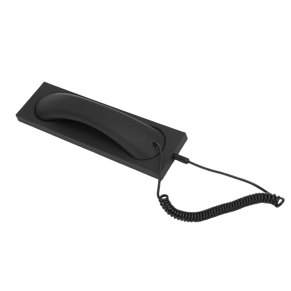 Retro Phone Handset Fit for 17 16 Retro Type C Wired Plug In Handheld Phone Handset with Microphone