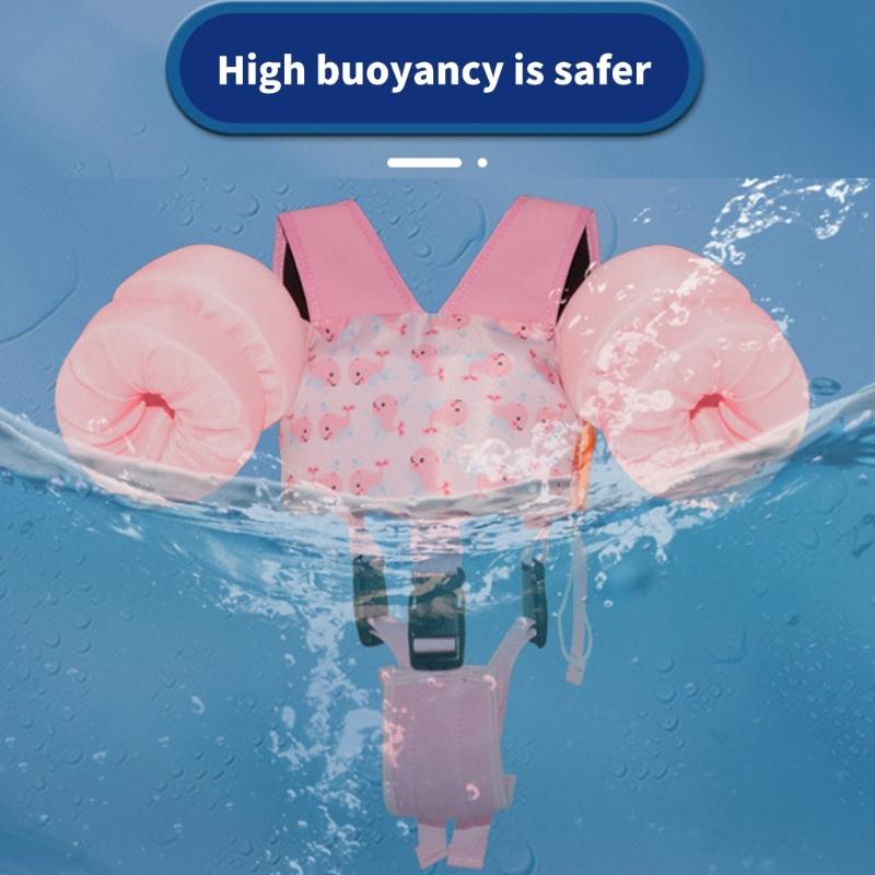 Toddlers Swimming Training Jackets Kids Swim Vest Float Jackets Toddlers Floatie Assist Swimwears Water Pool Accessory