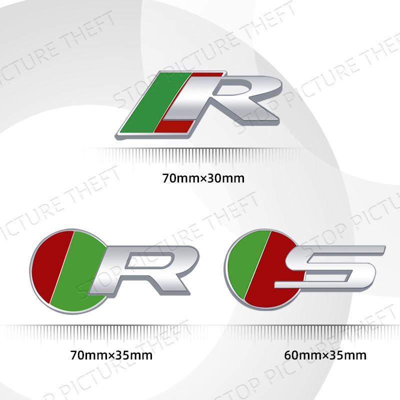 Metal Alloy S R Sport Logo Car Grille Badge Trunk Sticker Decoration Emblem For R-S F-Pace S-Type XE XF XJ XK XJR XFR XEL