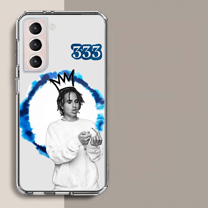 Rapper Matue 333 Album Phone Case For Samsung Galaxy S25 Edge S24 S23 FE S21 S20 S10 Plus S22 S26 Ultra Cover Clear Cases TPU Ca