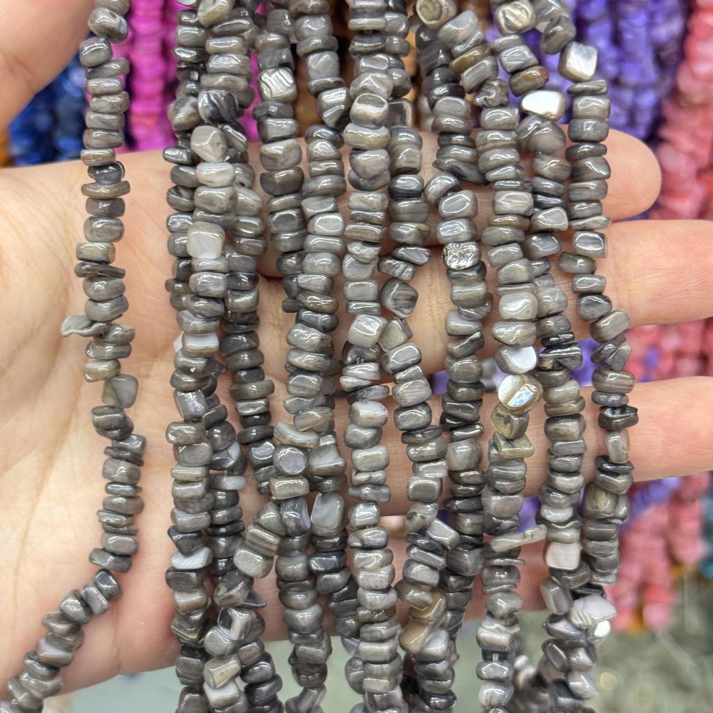 5mm Freshwater Shell Cube Beads for DIY Jewelry: String, Bracelet, Necklace Accessories