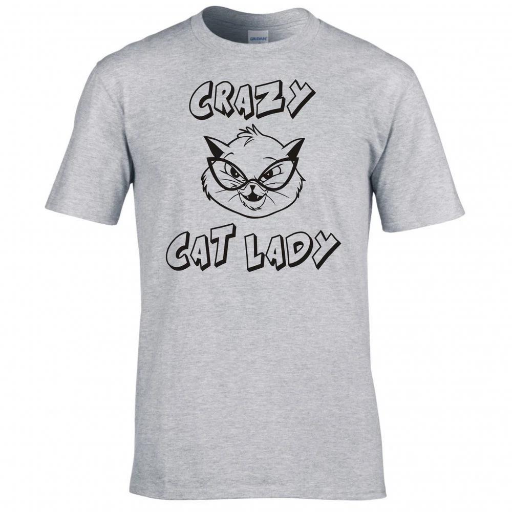 Crazy Cat Lady T Shirt