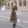 Women's Elegant British Style Mid-length Trench Coat