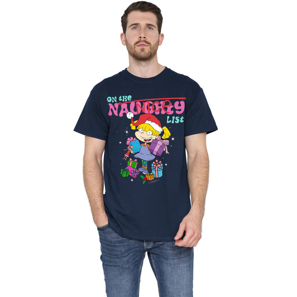 Rugrats Mens Naughty Angelica Christmas T-Shirt