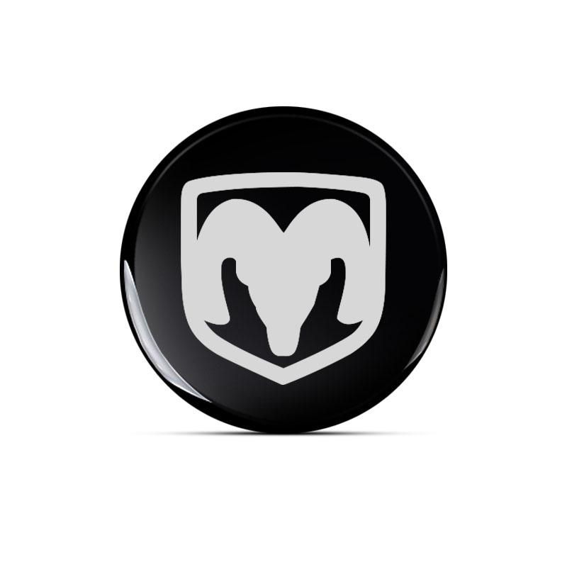 2/5/10Pcs 14MM Remote Car Key Stickers Emblem Accessories for Dodge SXT Challenger Charger RAM 1500 Stratus Dart Dakota Charger Avengr Durango