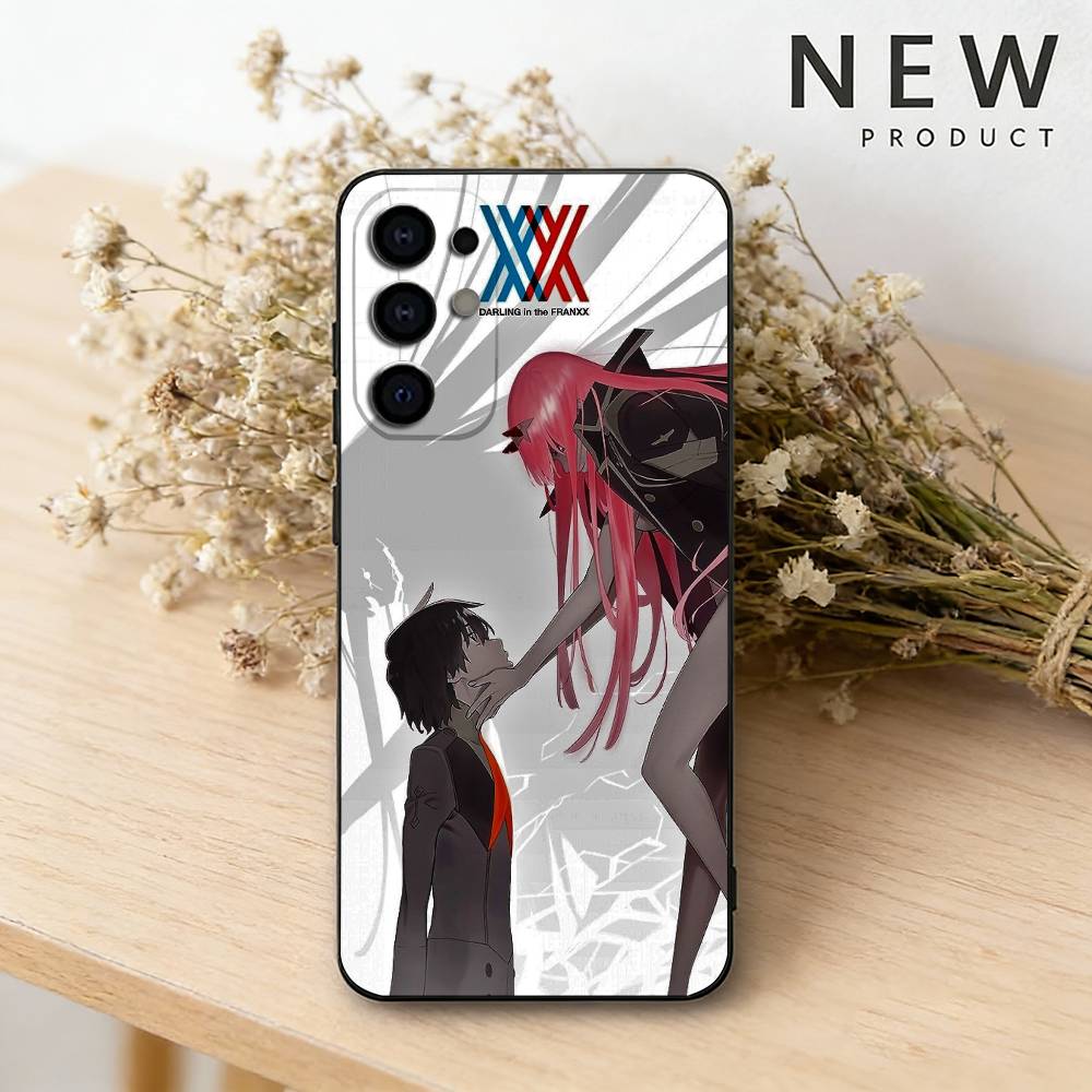 

D-Darling in the FranXX Phone Case For Samsung S26,25,24,23,22,21,20,30,Ultra,Plus,Fe,Lite Black Shell Samsung S25Plus