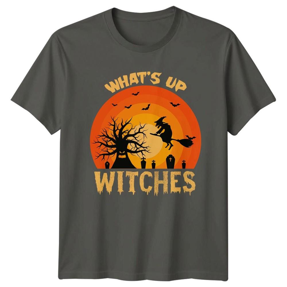 Whats Up Witches TShirt Unisex Halloween Gift For Him And Her S