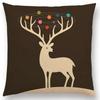 Latest Cartoon Animals Interesting Deer Panda Sheep Bulldog Chameleon Colourful Cushion Cover Car Sofa Throw Pillow Case