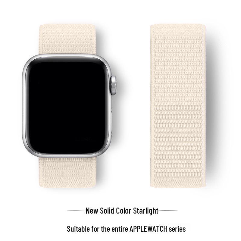 Nylon Braided Strap for Apple Watch Ultra, Series 9-4