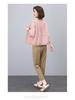 Women's Spring/Autumn Loose Baseball Jacket - Button Cardigan Top for Middle-Aged Moms (2025 Collection)