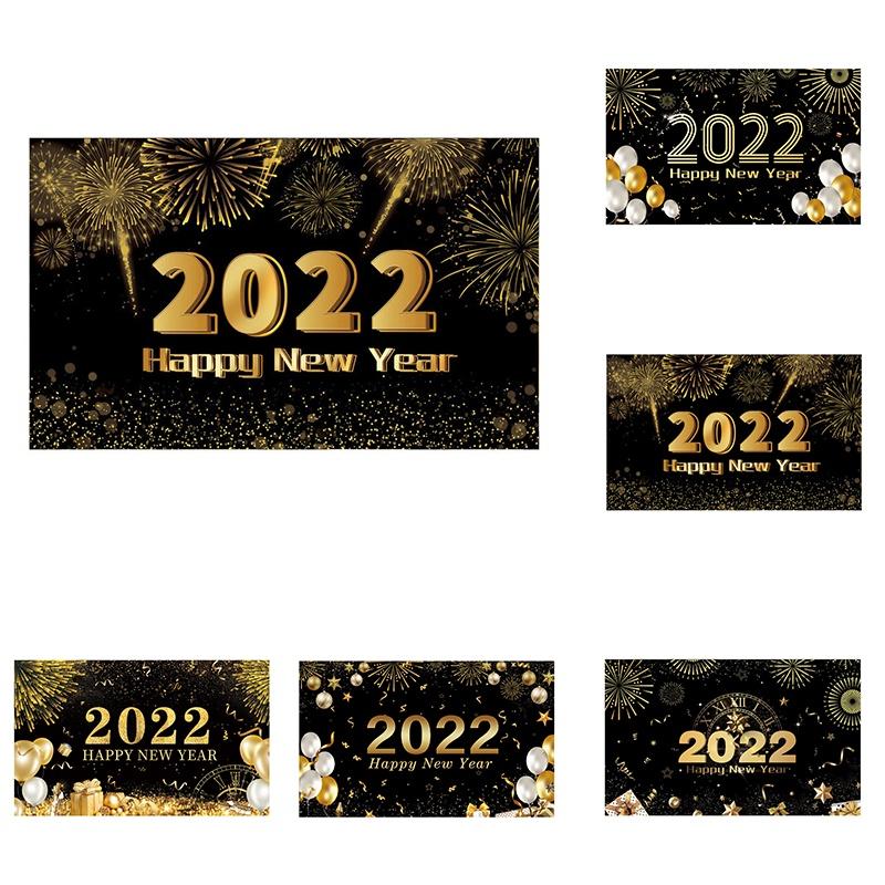 Glamorous Happy New Year 2022 Party Supplies Banner Perfect For Celebrating In Style