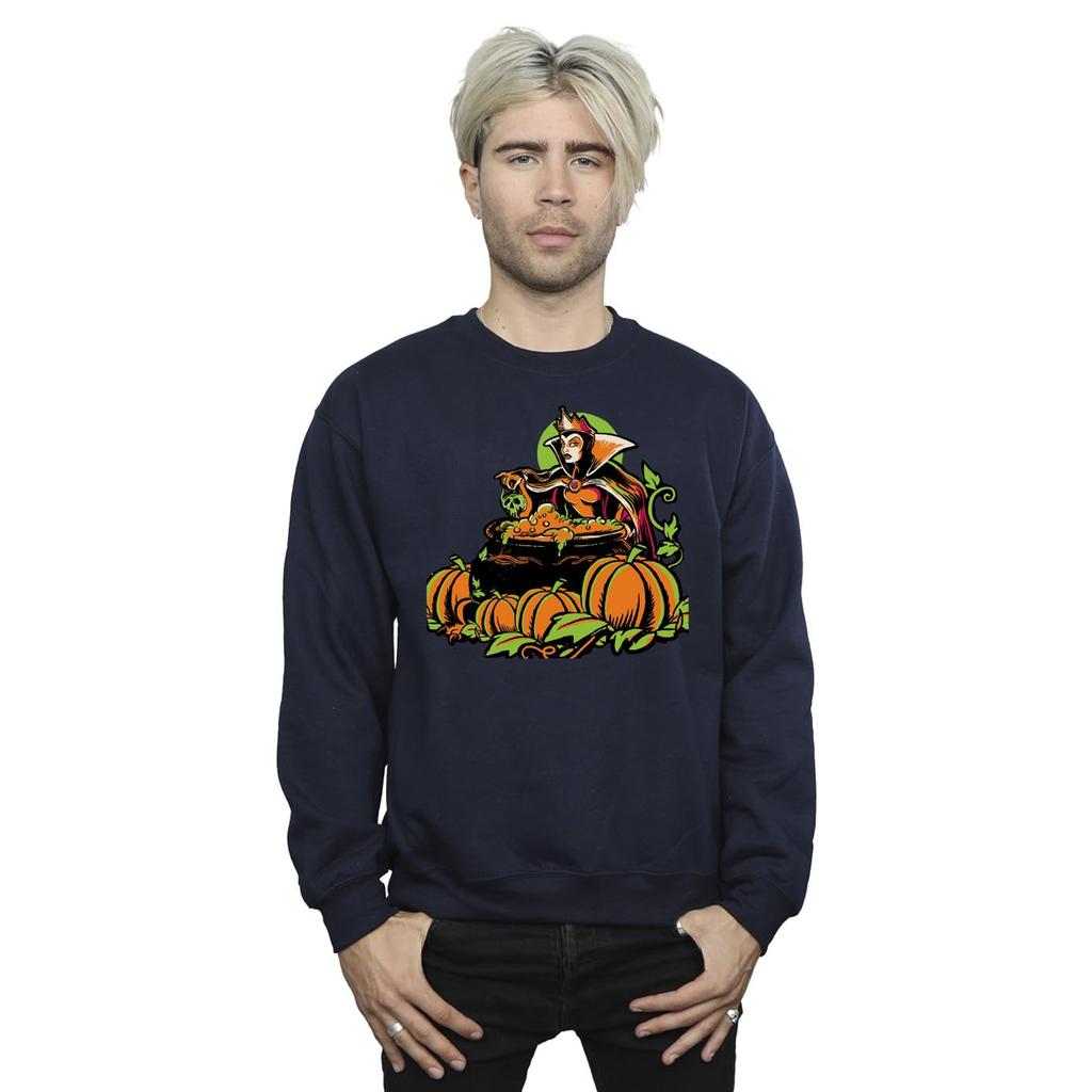 Disney Herren Böse Königin Bösewichte Halloween Sweatshirt