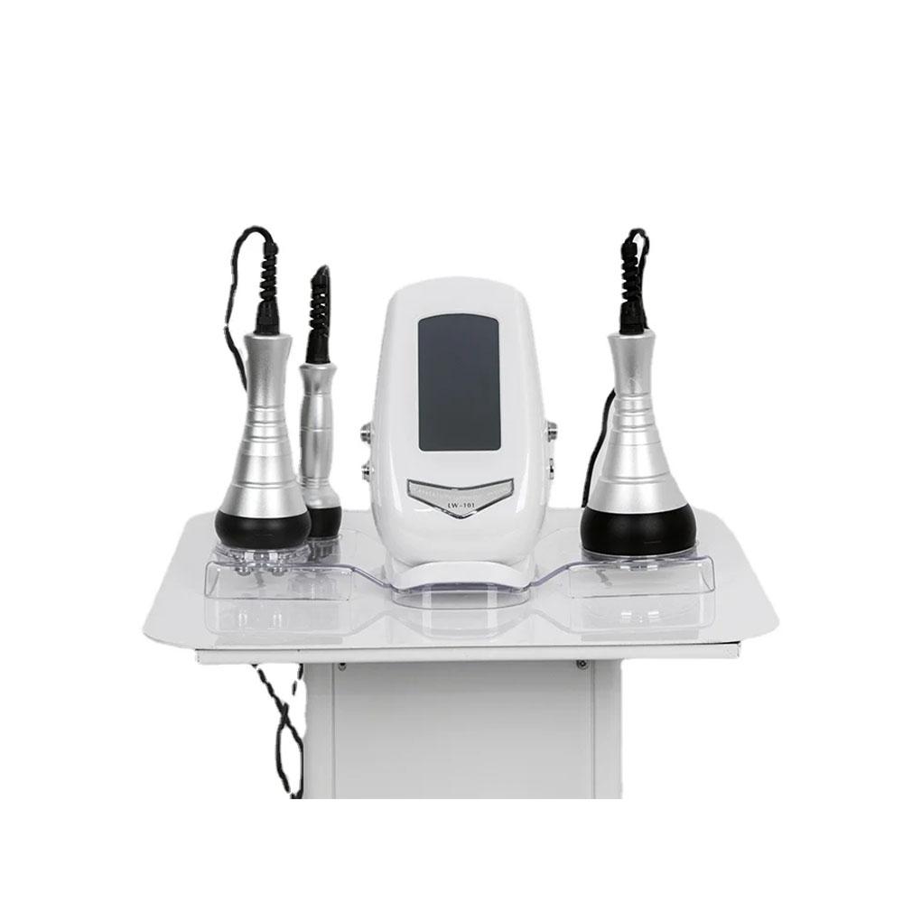 40K Cavitation Ultrasonic 3 In 1 Tool - Multi-Polar Frequency Body Slimming Machine for Anti-Wrinkle Rejuvenation & Skin Tighten