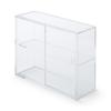 MUJI Acrylic Collection Stand Small W25.2×D8.4×H18.4cm Sliding Door 02856120