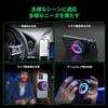 Black Shark 4PRO RGB Magnetic Smartphone Cooling Fan with Detachable Grip, Quiet, App-Controlled Smart Temperature Control, Portable for iPhone, Magne