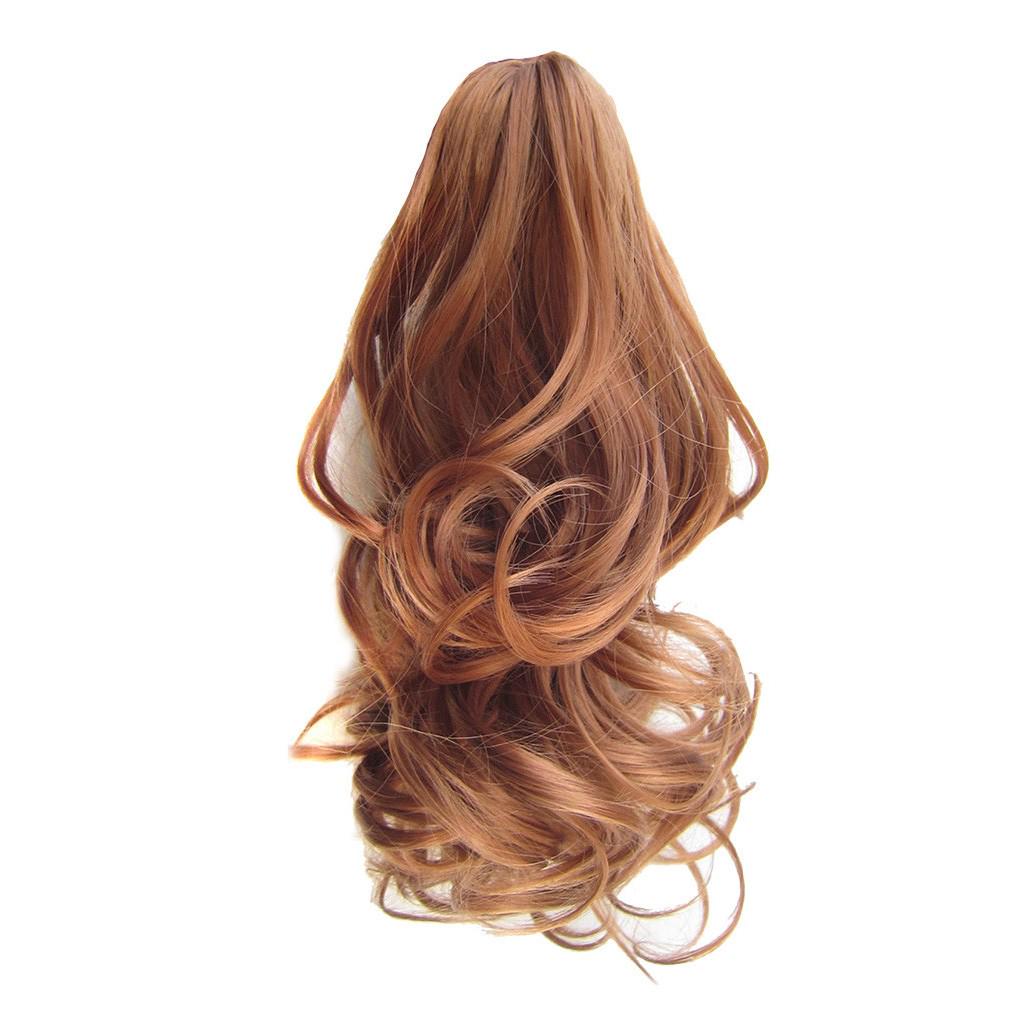 

Накладной хвост из искусственных волос для создания прически