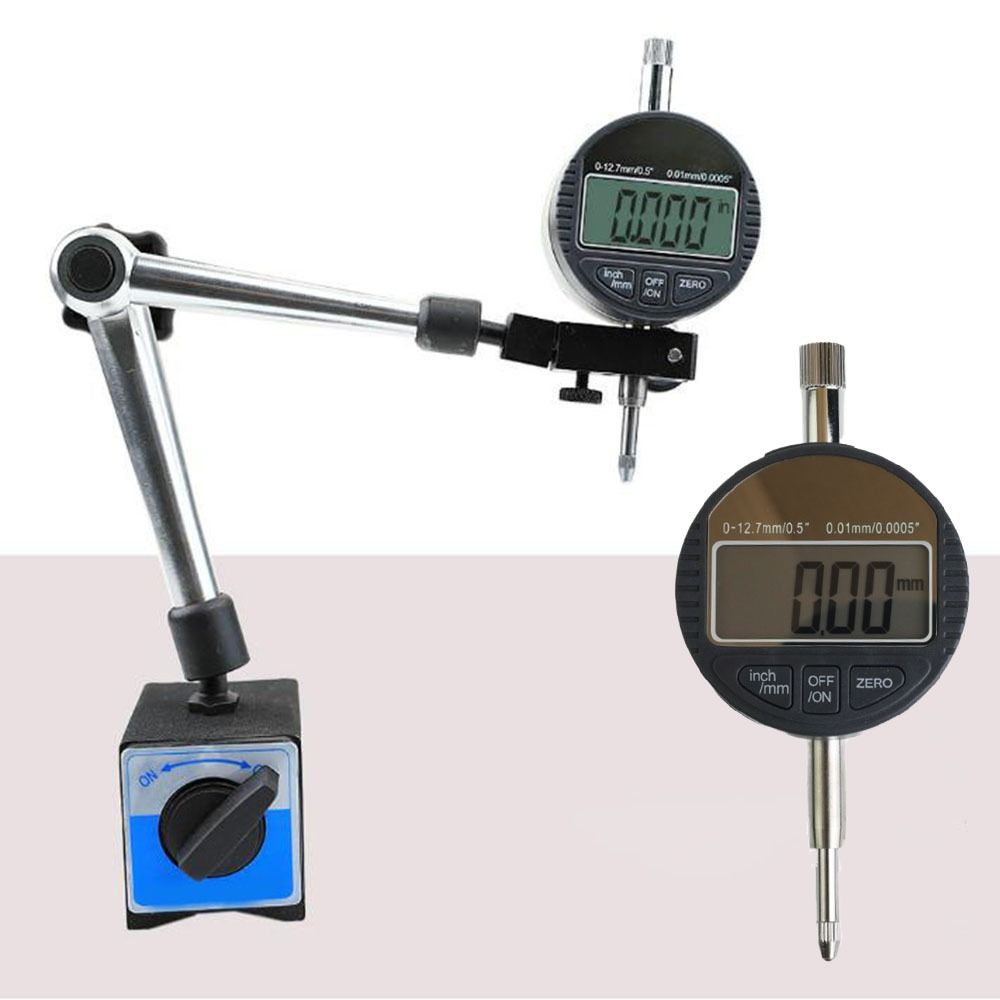 0-12.7mm Range Dial Test Indicator 0.01mm Accuracy Digital Dial Indicator  Quality Control