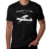 Pa18 Super Cub Airplane Classic Vintage Design TShirt Cotton T Shirt Pack TShirt