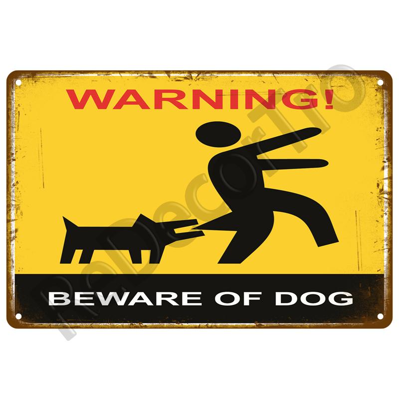 Caution Warning Metal Sign For Safety Signs Danger Beware Tin Sign Plate Home Wall Decor Vintage Plaque Home Art Painting Poster
