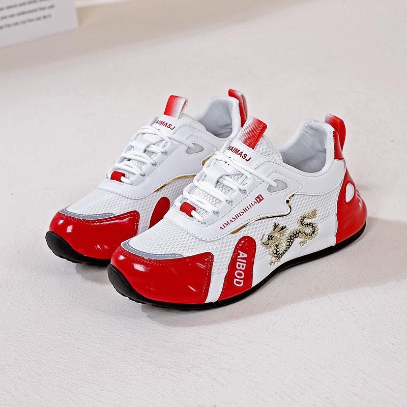 

Весна и осень, новые универсальные повседневные спортивные туфли на платформе, маленькие белые туфли, женские, легкие, дышащие, нескользящие, одинарные туфли 35