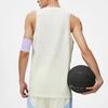Li-Ning Quick-Dry Competition Letter Pattern Sleeveless Hurdling Vest Men Tops White AAYT013-3