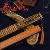Extended Bamboo Student Ruler with Family Precepts