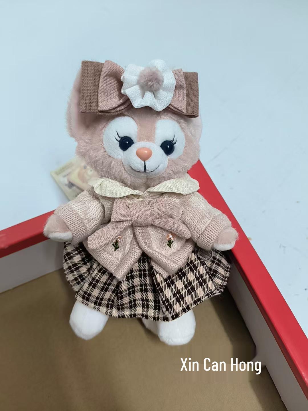 

Плюшевый брелок LinaBell: Милая зимняя подвеска-кукла для сумок девочек 15cm