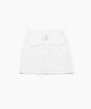 Tudument Cotton Mini Skirt White