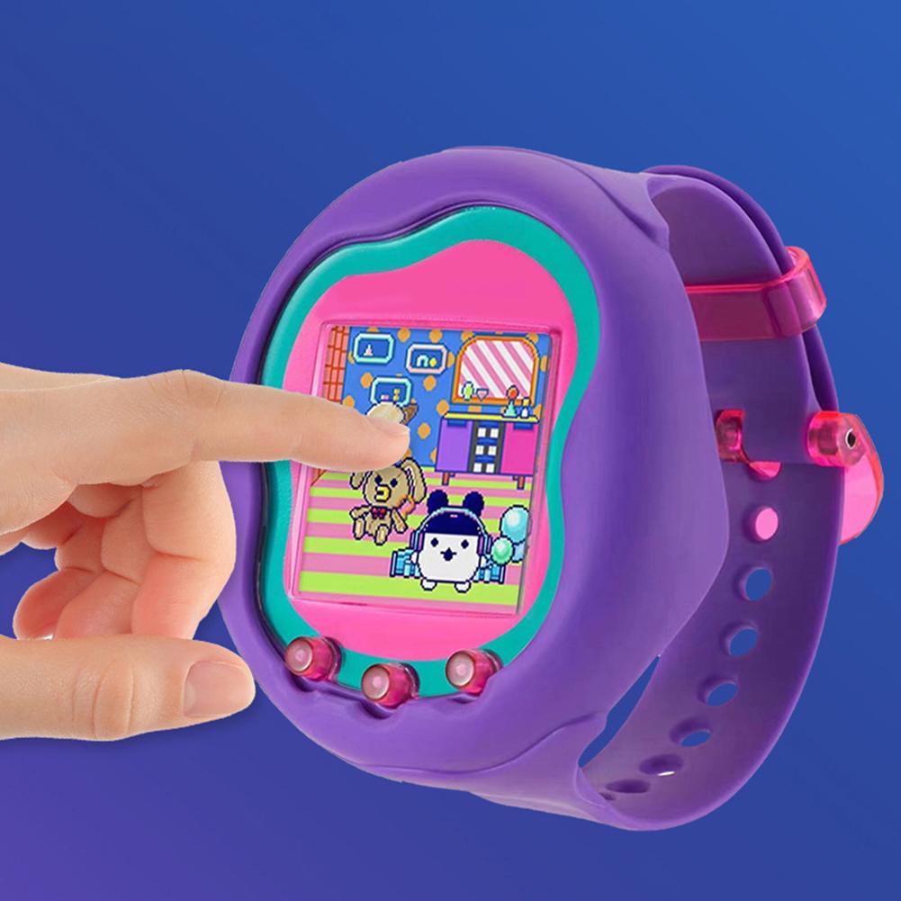 2 Pcs Screen Film Guard Anti-Scratch PET/TPU Screen Protective Film Anti Fingerprint for Tamagotchi Uni Band Pet Accessories