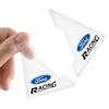 2Pcs Car Door Corner Cover Anti-Scratch Protection 3D Sticker For Ford Focus 2 3 mk3 Fiesta Ranger Mondeo Mustang Transit Fusion Kuga