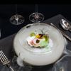 Heat Resistant Transparent Double Glass Bowl, Dry Ice Bowl, Premium Restaurant Specialties, Salad Bowl, Art Defined Tableware